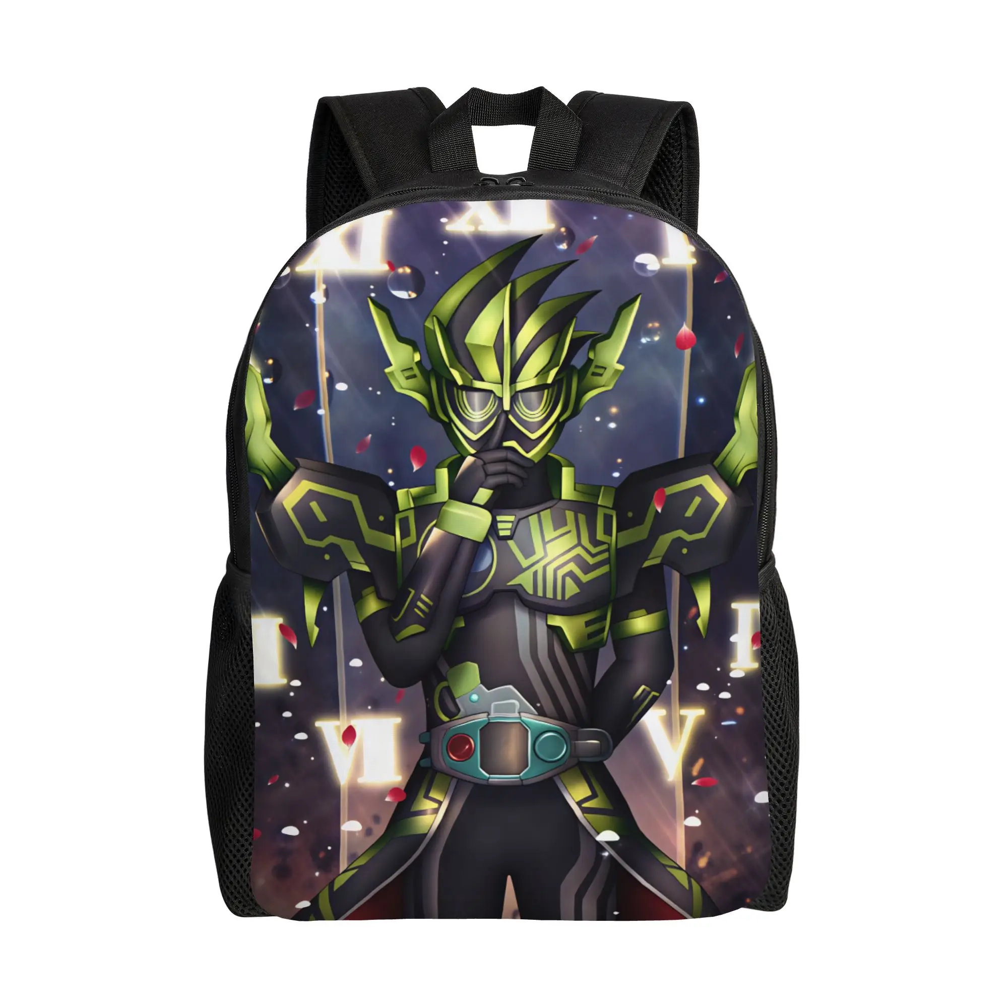 Kamen Riders Backpack  Fun Backpacks Female Camping Print School Bags Design Rucksack