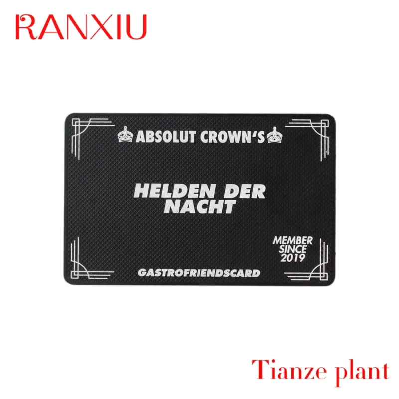 Custom RFID N Stainls Steel etal Car Busins VIP ip Card