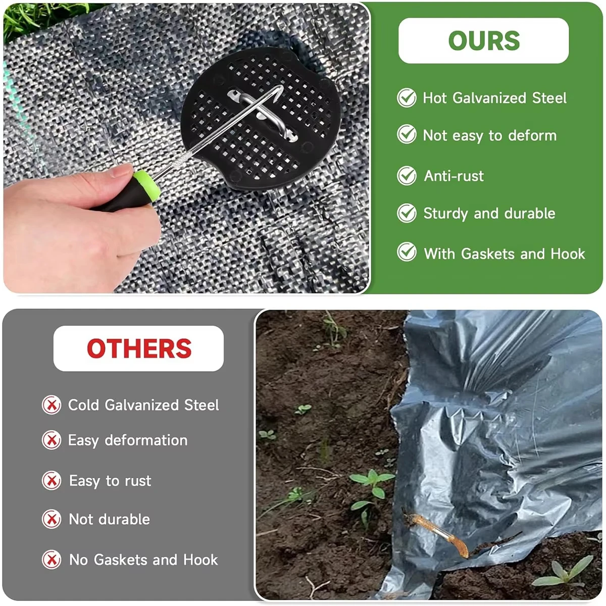 Vegetable Garden Products Gardening Supplies Stake Tools Planting Prop Sean Items Outdoor Accessories Greenhouse Border Pegs