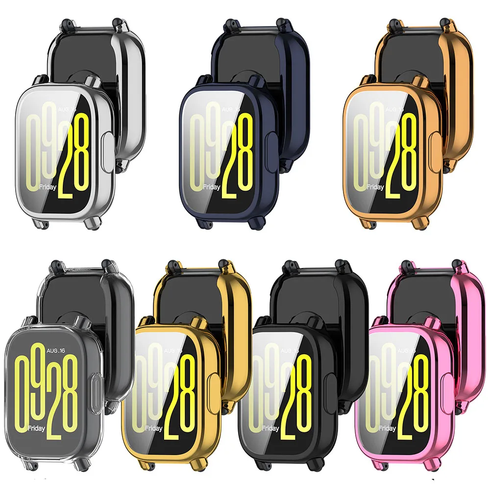 TPU Protective Case For Redmi Watch 5 Active/Lite Full Screen Protector Shell Bumper Cover