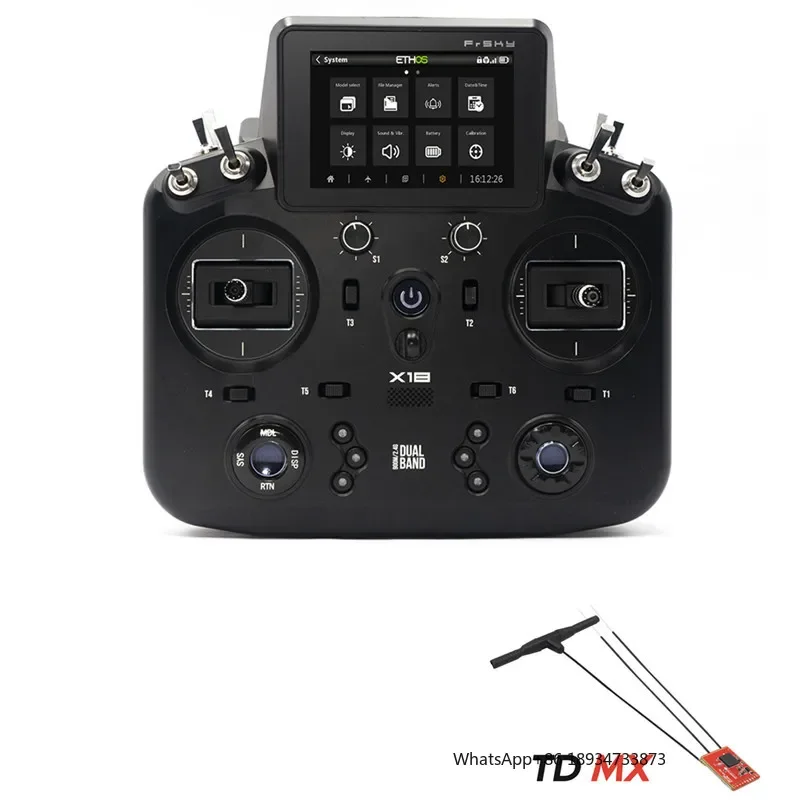 FrSky Tandem X18 Transmitter 900MHz/2.4GHz Dual-Band Compatible ACCST D16  ACCESS ETHOS Systemethos With TD MX Rreceivers