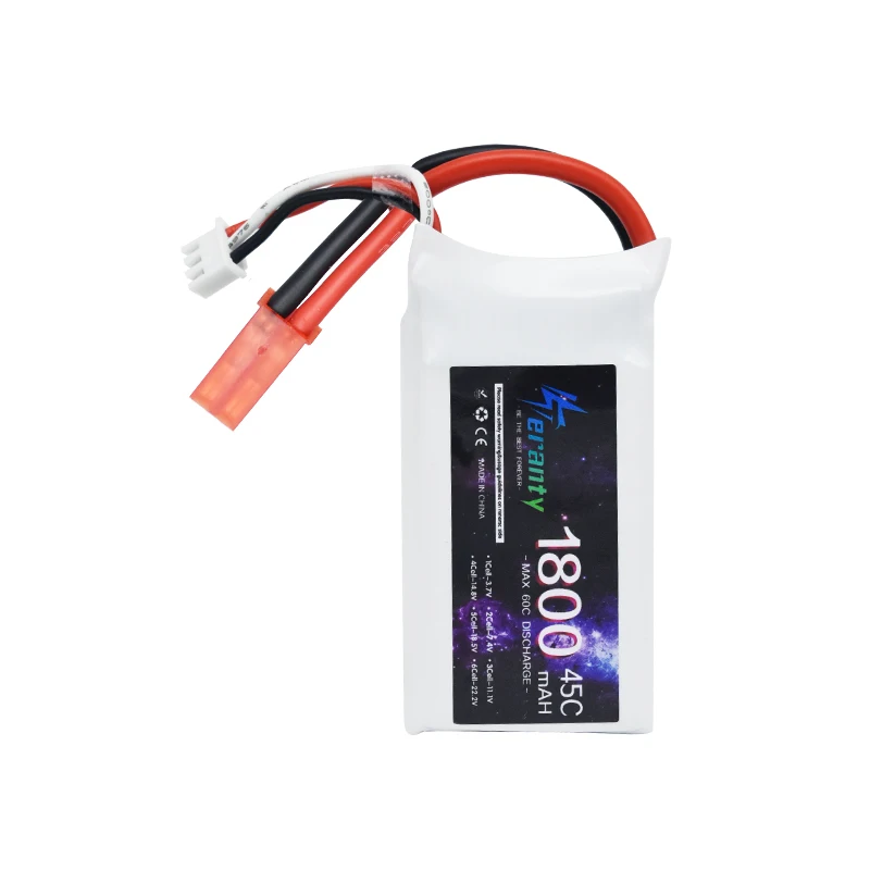 7.4V LIPO Battery 2s 1500MAH 1800mah 45C Battery for RC Drone Helicopter Car FPV Boat Parts With T JST XT30 XT60 Plug