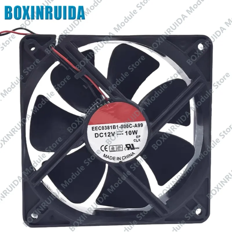 Brand new original EEC0381B1-000C-A99 cooling fan DC12V 10W