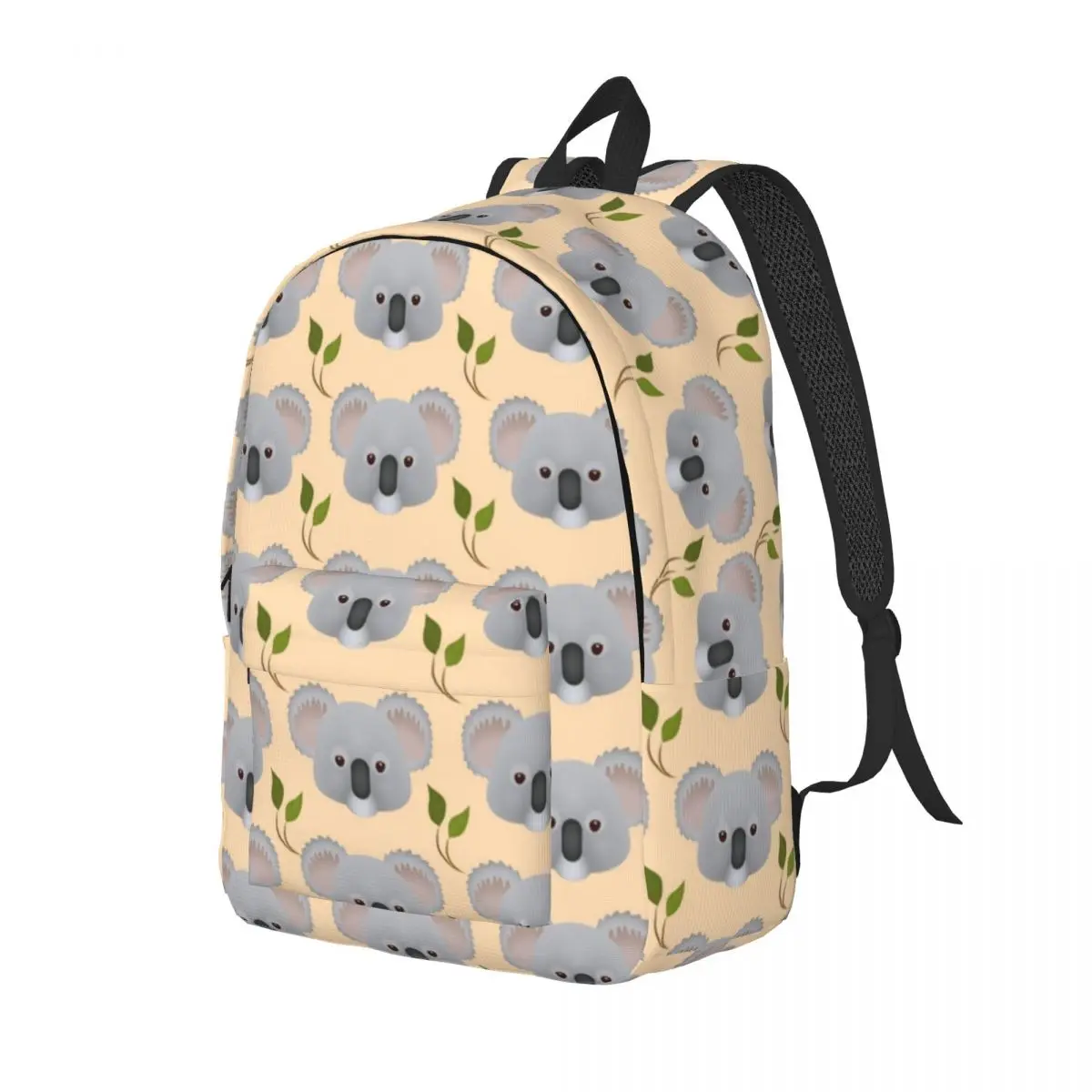 Cute Koala for Teens Student School Bookbag Animal Australian Canvas Daypack Elementary High College Durable