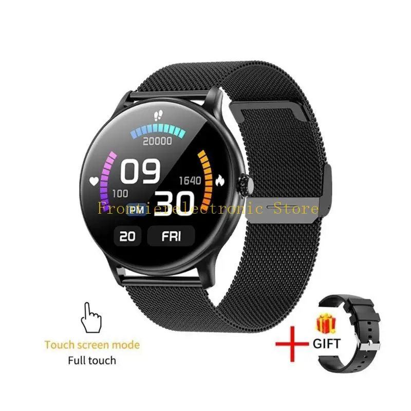 

G8DB Fitness Smartwatch for Android-iOS Touch-Screen IP67 Waterproof 1.3'' High Definition Bluetooth-compatible Sports-Watch