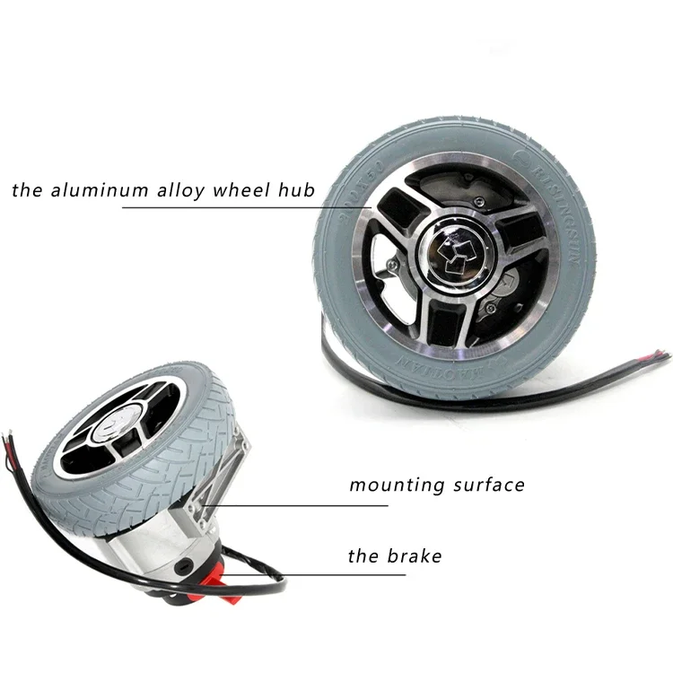 

10 Inch Wheel with Controller Joystick Electric Motor Conversion Kit
