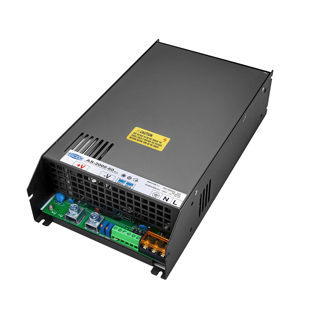 TOMZN Schakelende Voeding AS Serie 500W 600W 800W 1000W 2000W Hoge Capaciteit 12V 24V 36V 48V 60V 180-260V