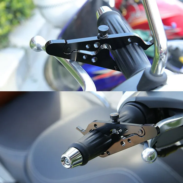 Motorcycle parts numerical control aluminum cruise control throttle clip auxiliary handle stabilizer handle