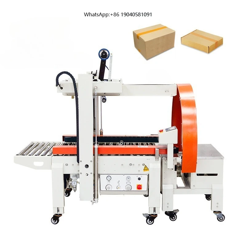 JULYR Semi Automatic Box Carton Wrap-around Sealing Machine