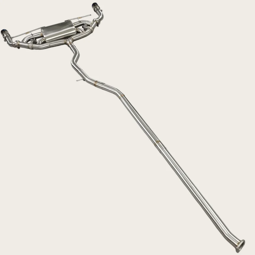 Wholesale Price 304 Exhaust Pipes for  S60 2.0t Car Exhaust System Valved Catback Valve Muffler Pipes
