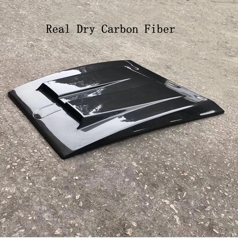 Dry Carbon Front Engine Hood Bonnet Vent Cover For Mercedes Benz G Class W464 W463A G400 G500 G550 G53 G63 2019- Upgrade Refits view 2