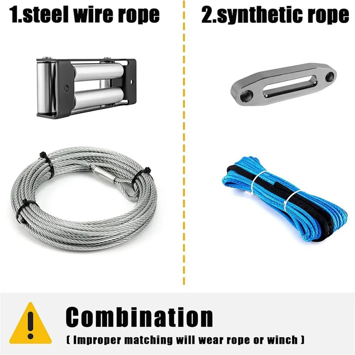 

PROMOTION~ 6" (152MM) Winch Roller Fairlead Cable Guide Fit 4000-5500 LBS UTV Winches