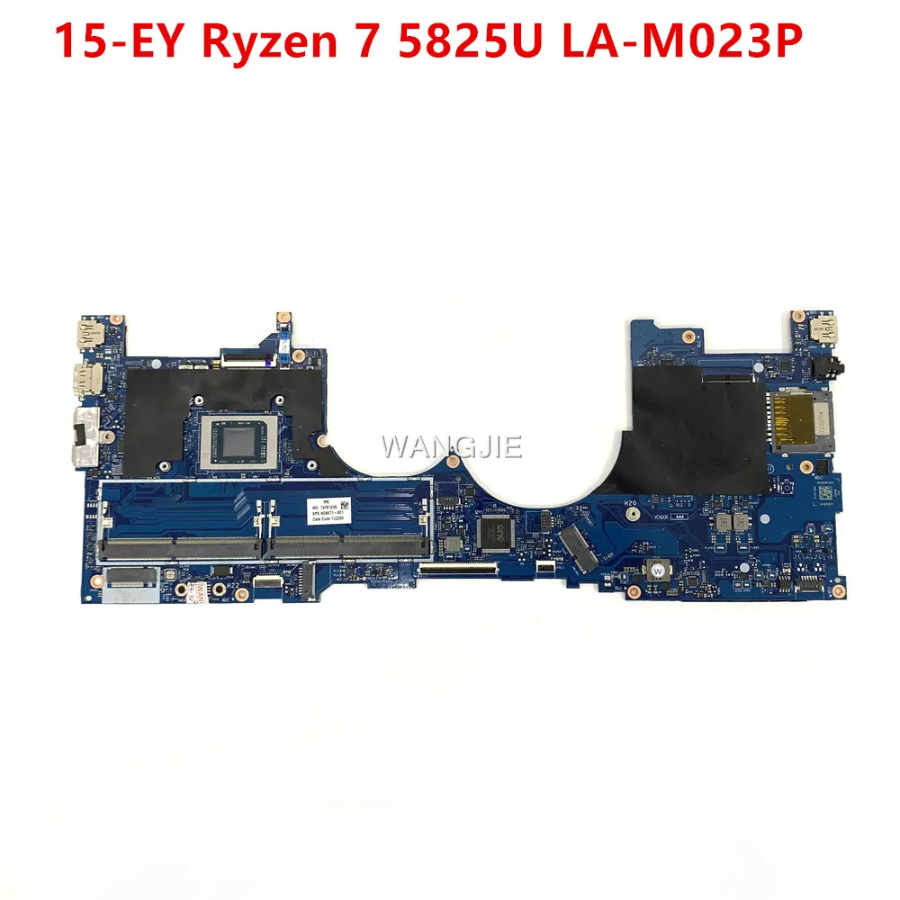 For HP 15-EY  Laptop Motherboard IPB51 LA-M023P  N09671-601 Ryzen 7 5825U CPU 100% Fully Tested