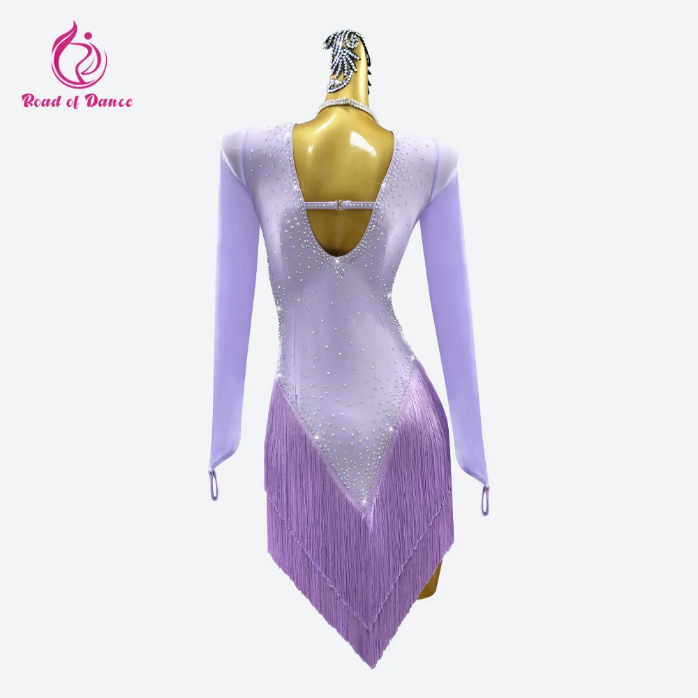 Vestido para mulheres roupas de prática de dança latina traje de festa de salão criança saia esportiva nova menina elegante sexy terno de desempenho de palco