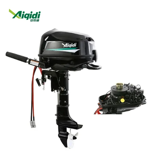 

AIQIDI Popular Electric Tiller Control Outboard Engine 7HP Water Cooled Boat Motor