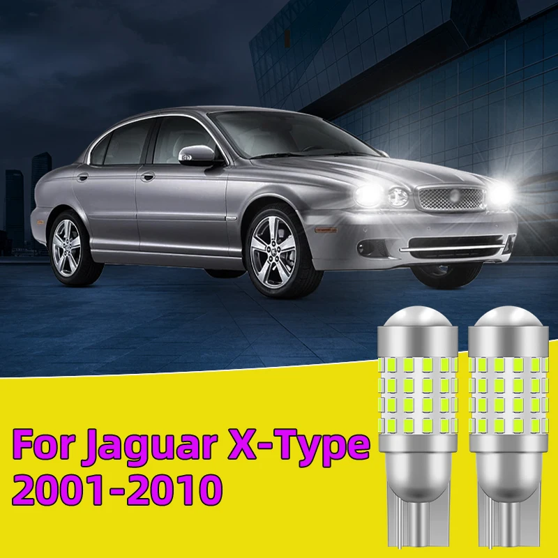 

2PCS For Jaguar X-Type 2001-2010 Car Led Bulb T10 W5W width lights side marker position Signal Lamp 12V 24V Clearance Lights
