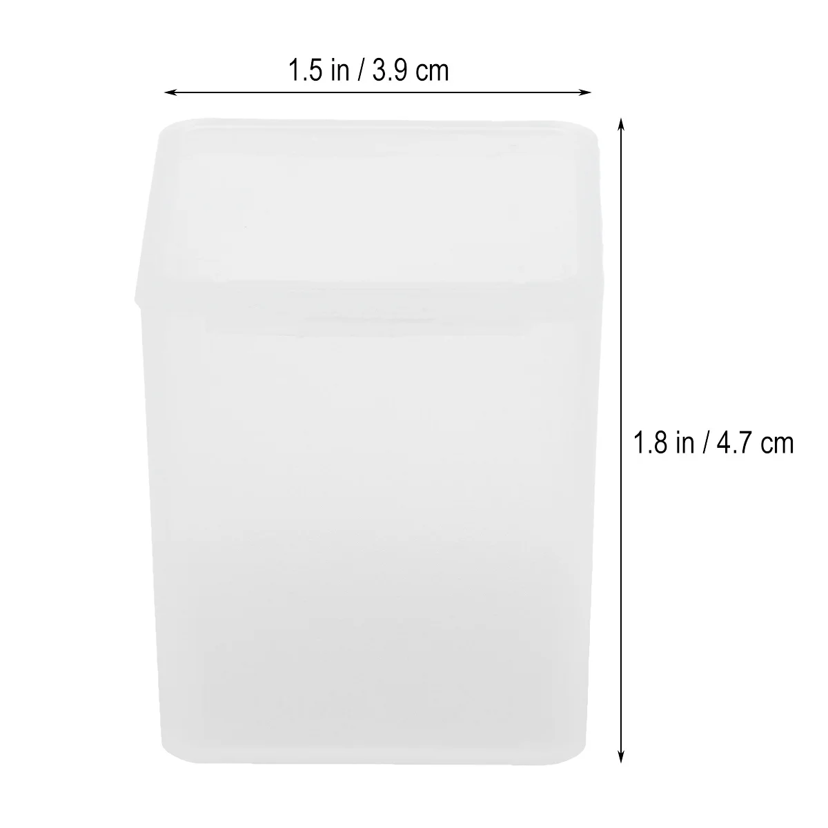 

12Pcs Plastic Boxes Organizer Multipurpose Storage Square Case for Small Items Beads Jewelry Storage Box Plastic Box