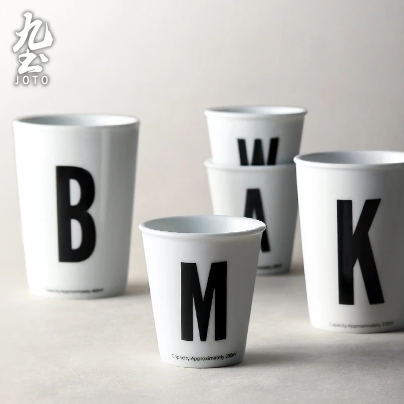 

JOTO Handmade Ceramic Monogrammed Coke Mug Mug CUPR0569