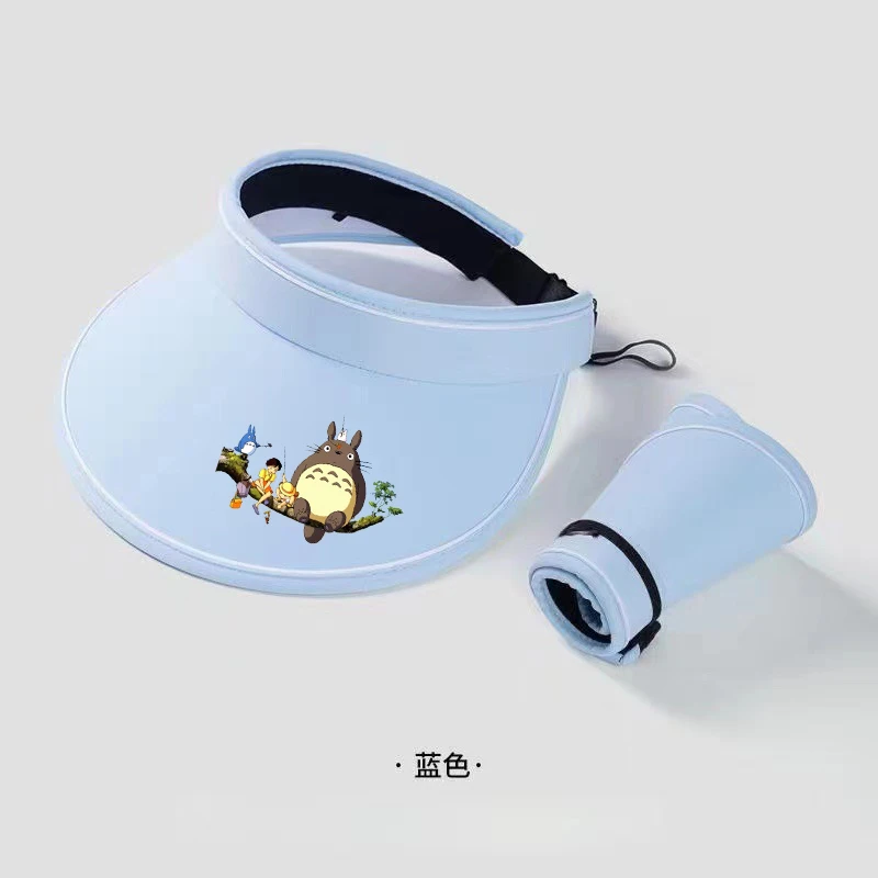 My Neighbor Totoro Summer Large Brimmed Empty Top Sun Protection Hat for WOMEN'S UV Protection Sun Hat women Sun Protection Hat