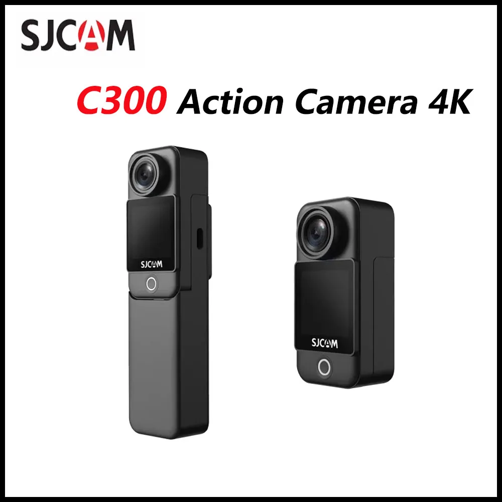 SJCAM C300 Pocket Action Camera 4K 30FPS 6-Axis GYRO Image Stabilization Super Night Vision 5G WiFi Remote Webcam Waterproof