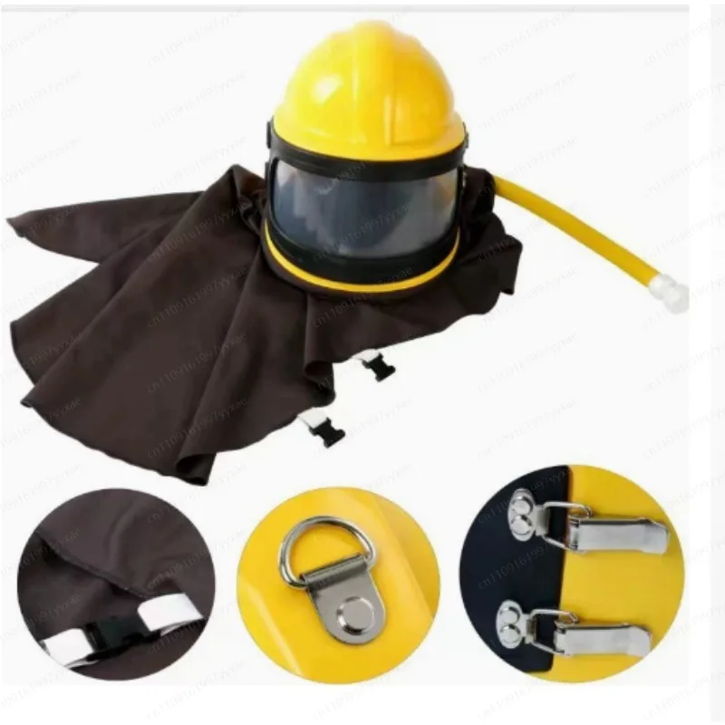 Sandblasting helmet PVC sand plate, sandblasting cap lens, protective lens