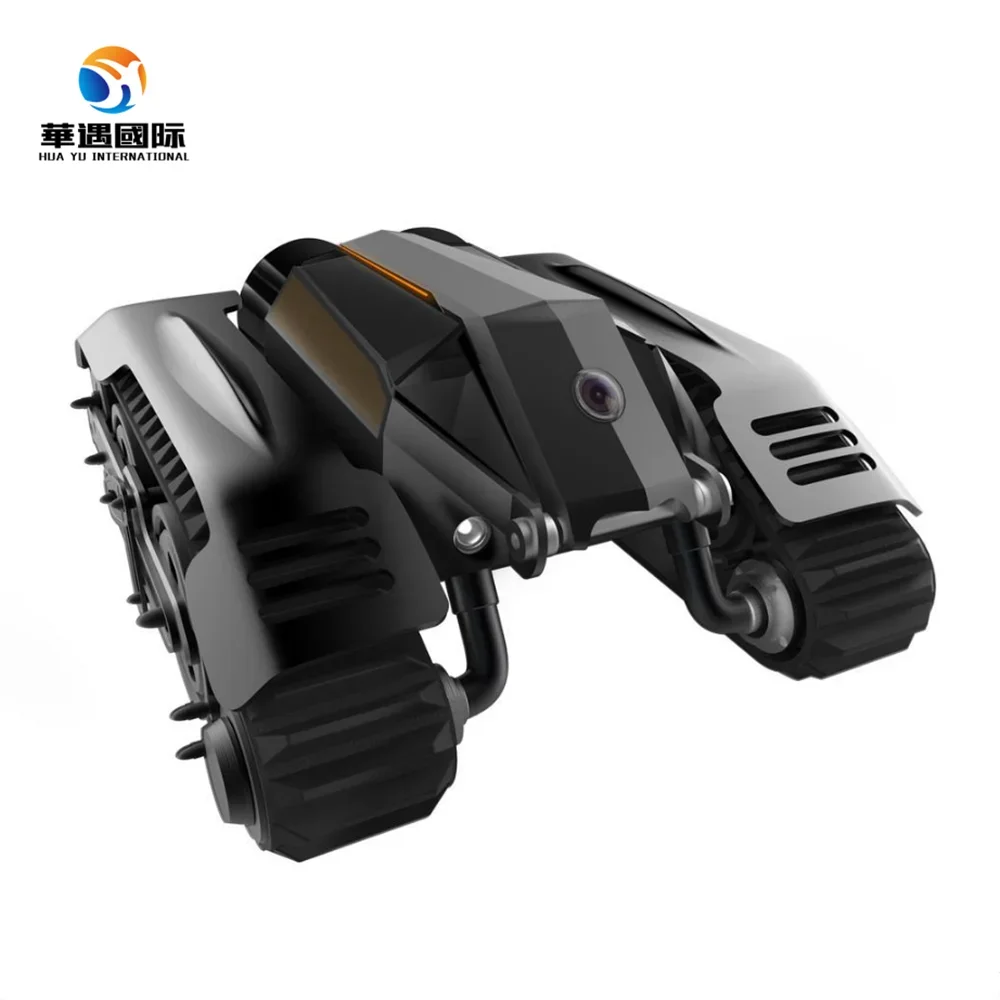 Waterproof crawler chassis, amphibious, underwater robot