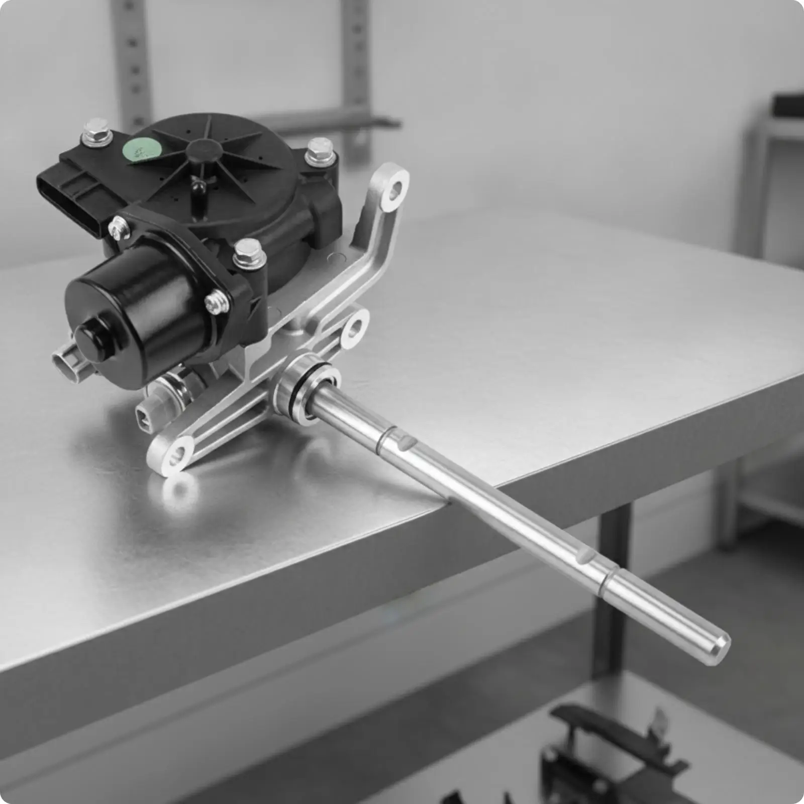 Complete Transfer Case Gear Actuator Kit with Drive Shaft for 4x4 Drivetrain Service