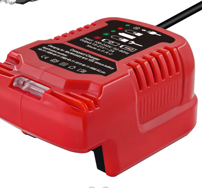 100V-240V Portable Li-ion Battery Mini Compact Charger for EINHELL 18V Lithium Battery Replacement for X-change PX-BAT4 Charger