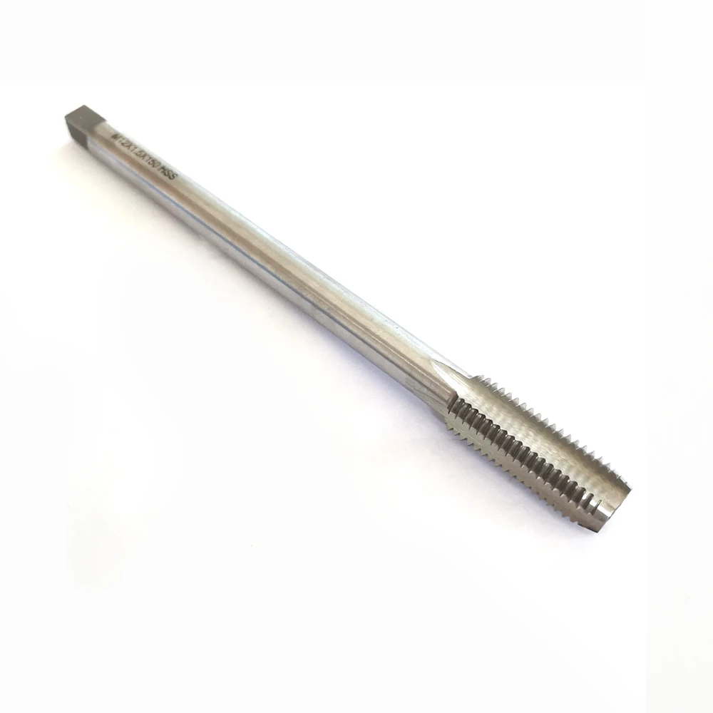 Imagem -03 - Flauta Reta Métrica de Haste Longa Alça Extra Hss Torneiras de Rosca Comprimento Extra 130 mm 160 mm 200 mm M12 M14 M16 M18 M20