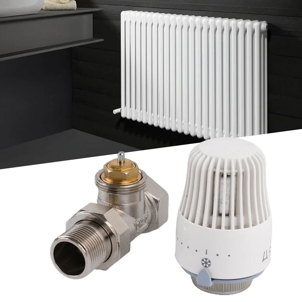 Thermostatic Valve 3/4In Return Temperature Limiter Automatic Controller For Underfloor Heating System