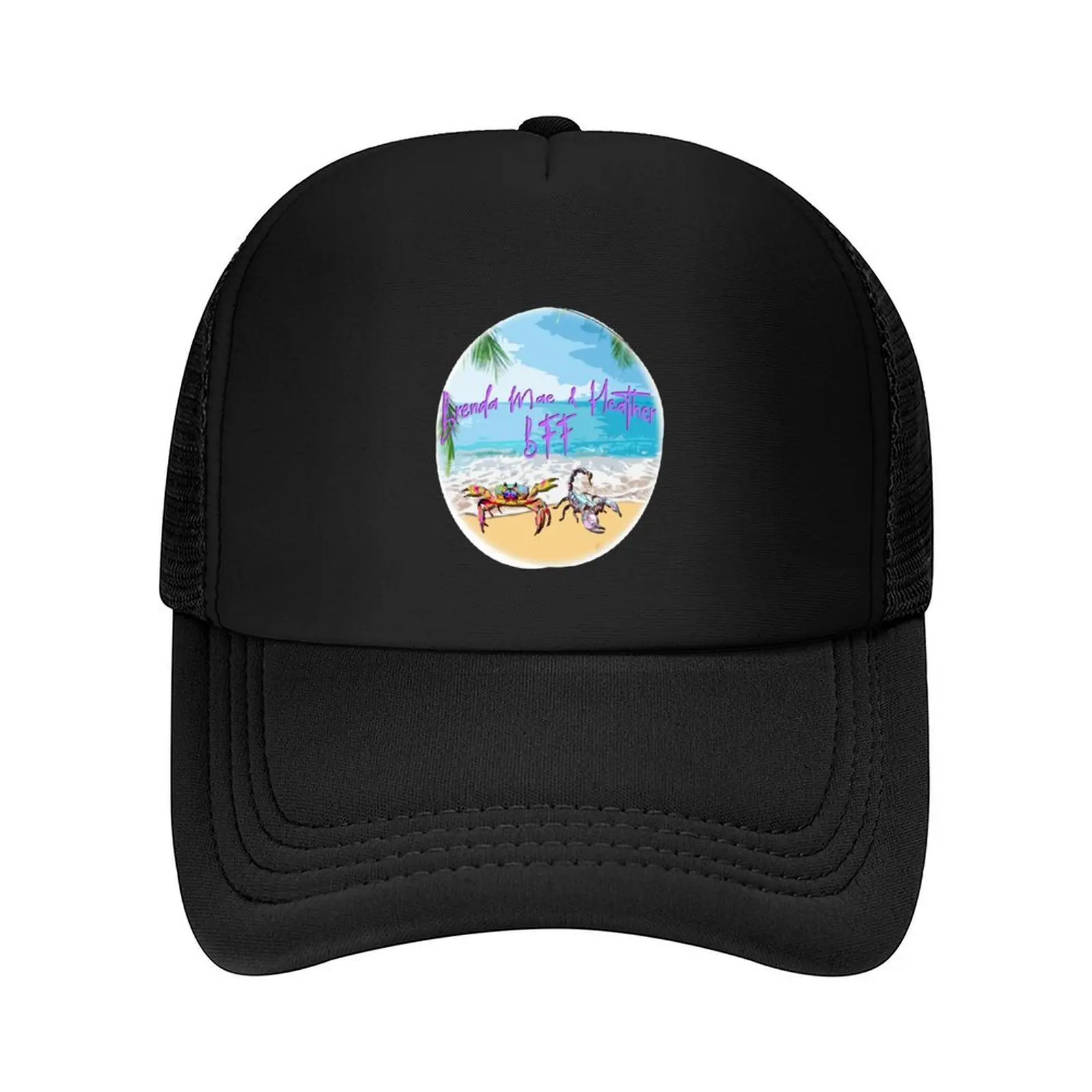 

Brenda Mae & Heather BFF Baseball Cap Cosplay Beach Outing Wild Ball Hat Golf Wear Girl'S Hats Men's