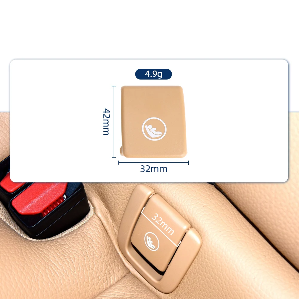 Mutiple Colors ISOFIX Child Seat Fastening Cover  Child Restraint Fit For Volvo V90 XC40 XC60 S90 S60 V60