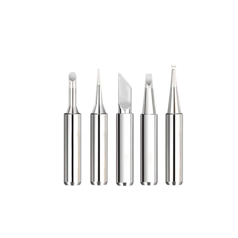 

5-piece Set of Electronic Welding Soldering Iron Tips, Including 3C/I/K/2.4D/B Types, Precise Welding Tools
