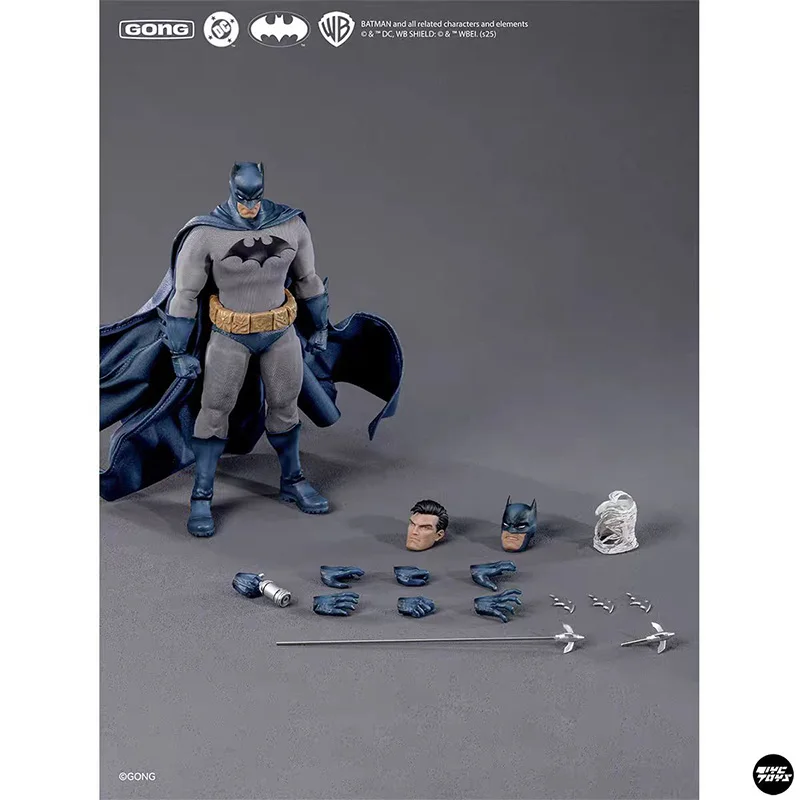 Em Estoque: GONG Studio DC Batman Hush & Superman Hush - Figura de