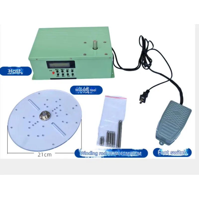 Multifunctional Winding Machine, Small CNC Winding Machine, Foot-operated Speed Controller, Electric Winding and Binding Machine