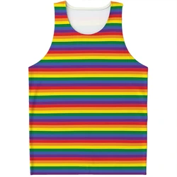 2024 Harajuku Hot Sale Europe American Round Neck Tank Top Streetwear Summer New Fashion Pattern Vest y2k Tops Male Clothing 6XL