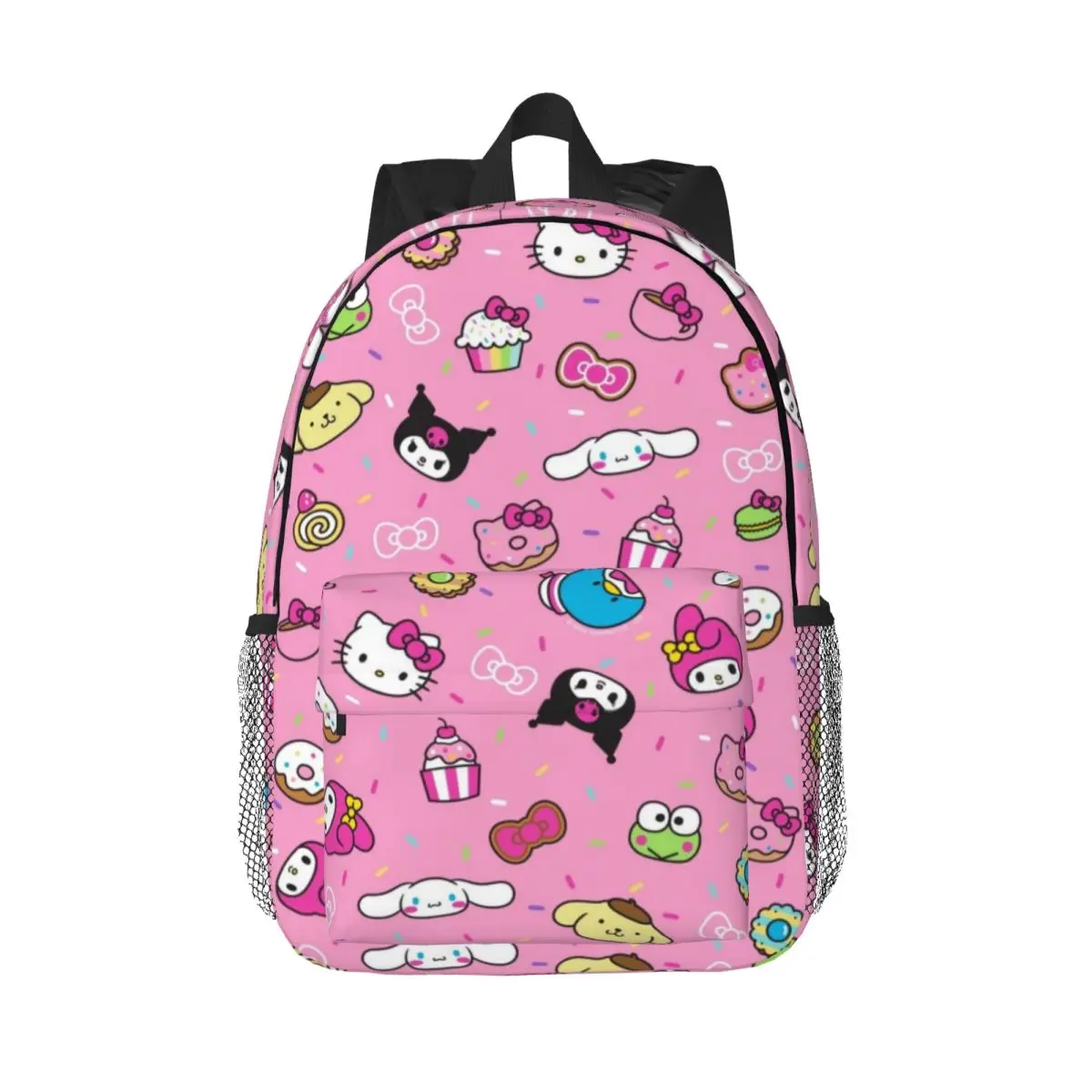 

Hello Kitty New Fashion High Capacity Waterproof College Backpack Trendy Laptop Travel Book Bag 15inch