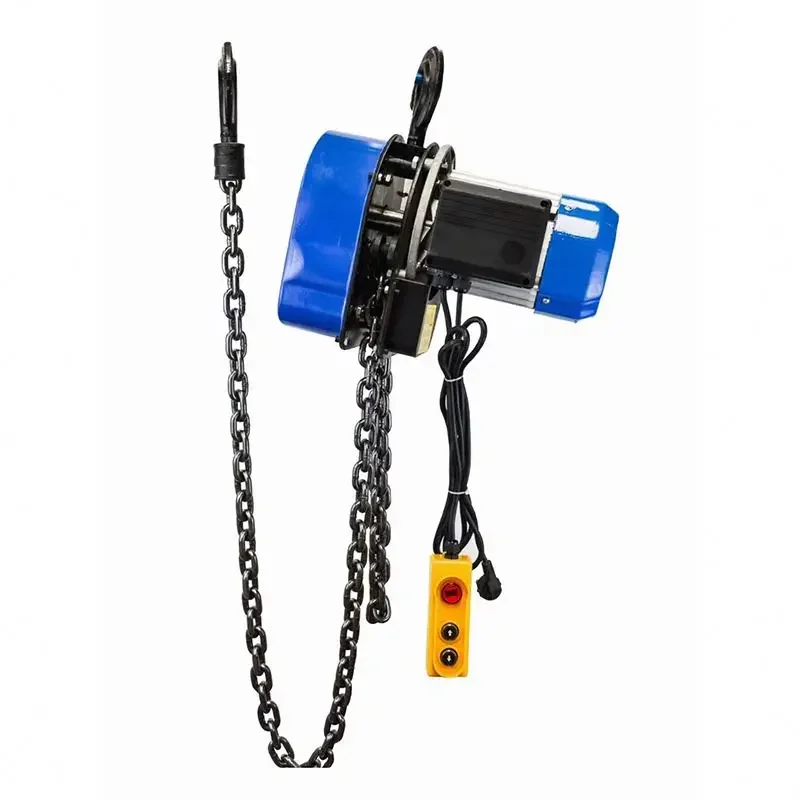 Low Price For Sale Portable Electric Crane Hoist 2T Hook Type Electric Chain Hoist