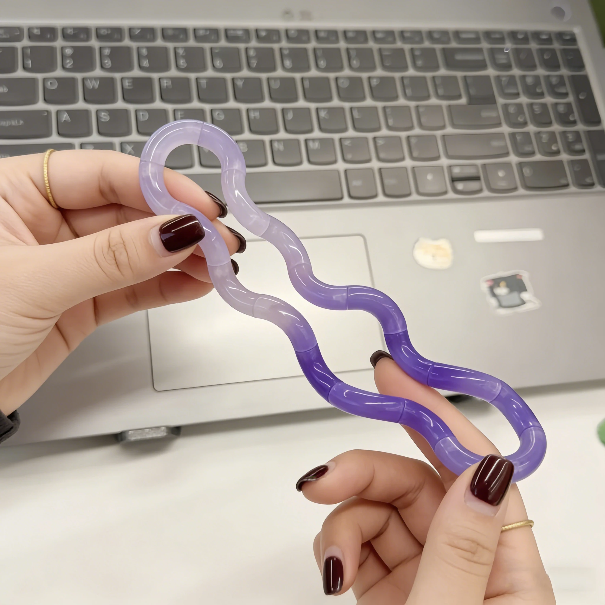 Deformable Rope Fun and Educational Fidget Toy Deformation Rope Stress Relieving Toy Funny for Juguetes Antiestrés image 6