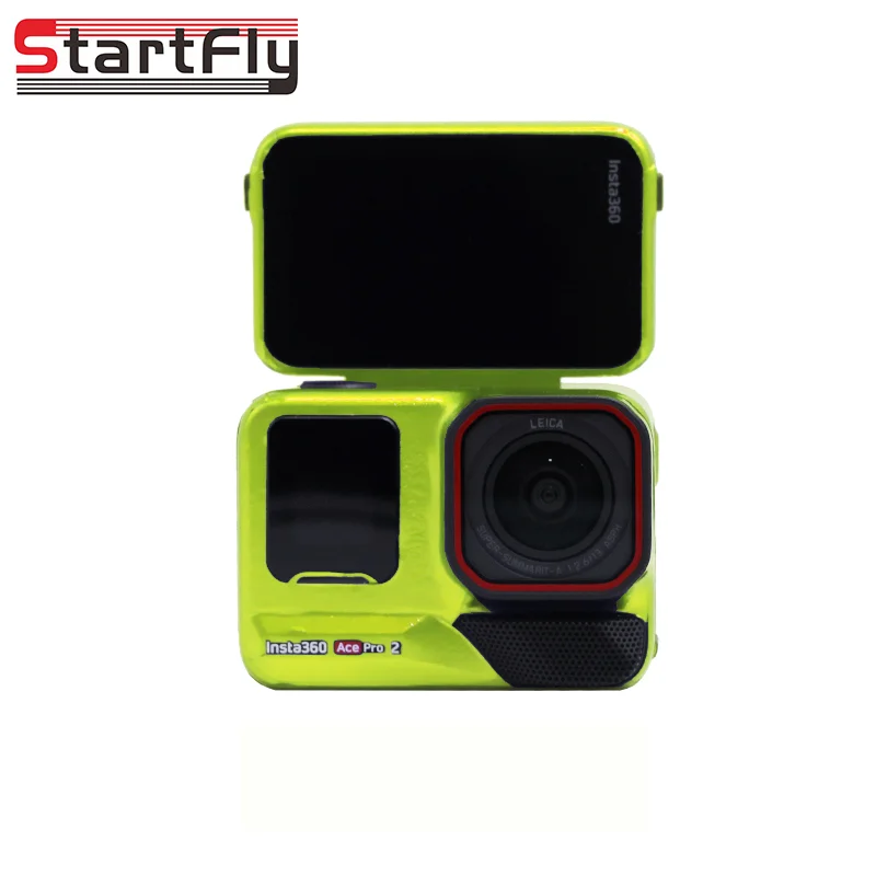 For Insta360 AcePro 2 Camera Stickers Waterproof Anti-scratch Colorful Protective Film  Ace Pro 2 Refit Decals Skin Accessories