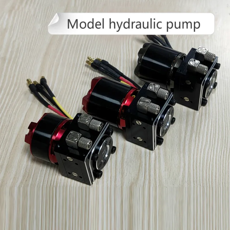 Model Brushless Oil Pump Model Hydraulic Pump Dump Truck RC Model Radium Speed Static Point Hydraulic Lift Pump