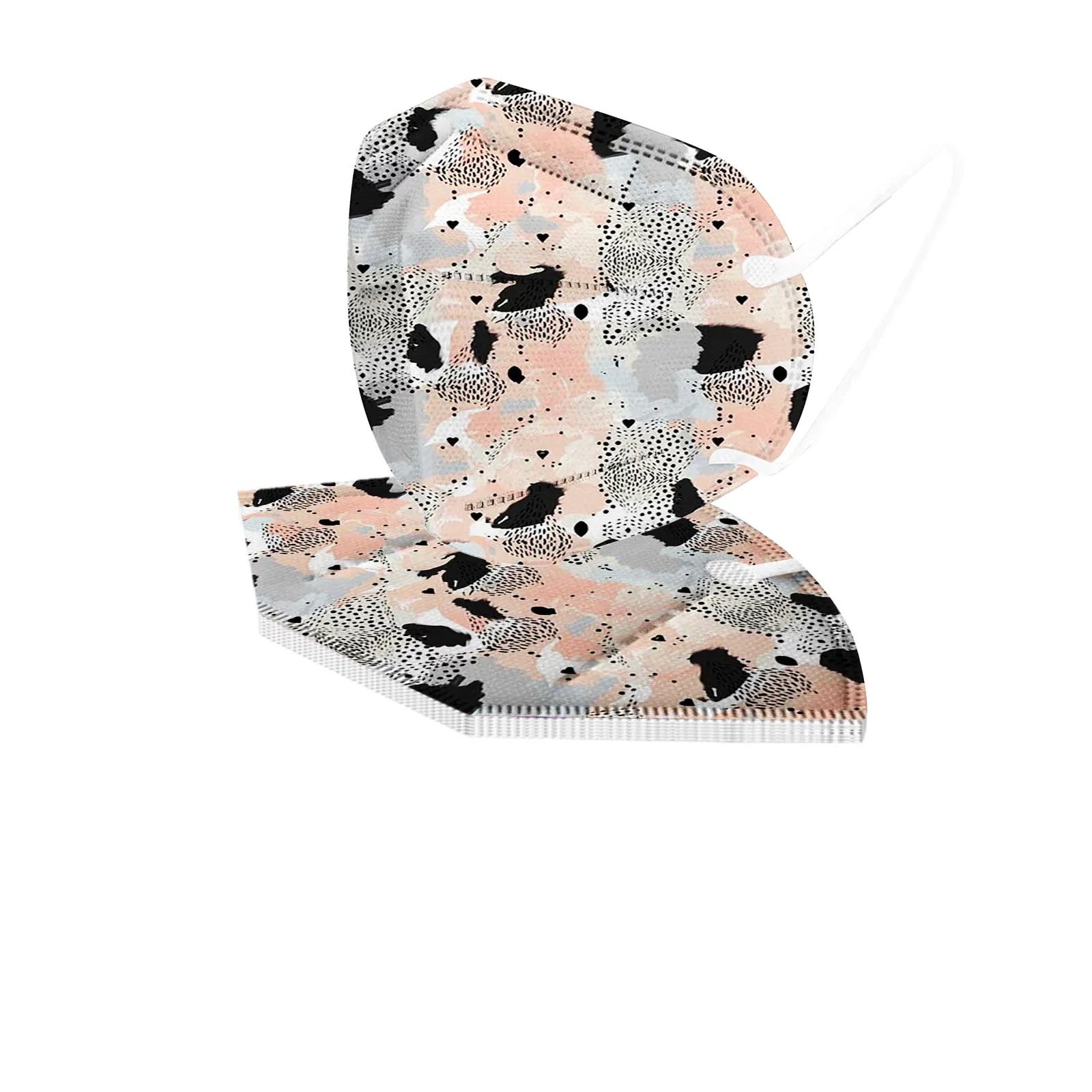 قناع عالي الكثافة للبالغين ، مقاوم للأتربة ، فلتر للحماية من الرياح والتلوث ، قناع واقي للوجه في الهواء الطلق ، قناع للاستعمال مرة واحدة #6