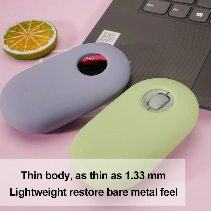 Pebble วัสดุซิลิโคนพรีเมี่ยม เคสเมาส์ไร้สายซิลิโคนอ่อนนุ่มยืดหยุ่น เพิ่มความทนทาน กันฝุ่น กันกระแทก