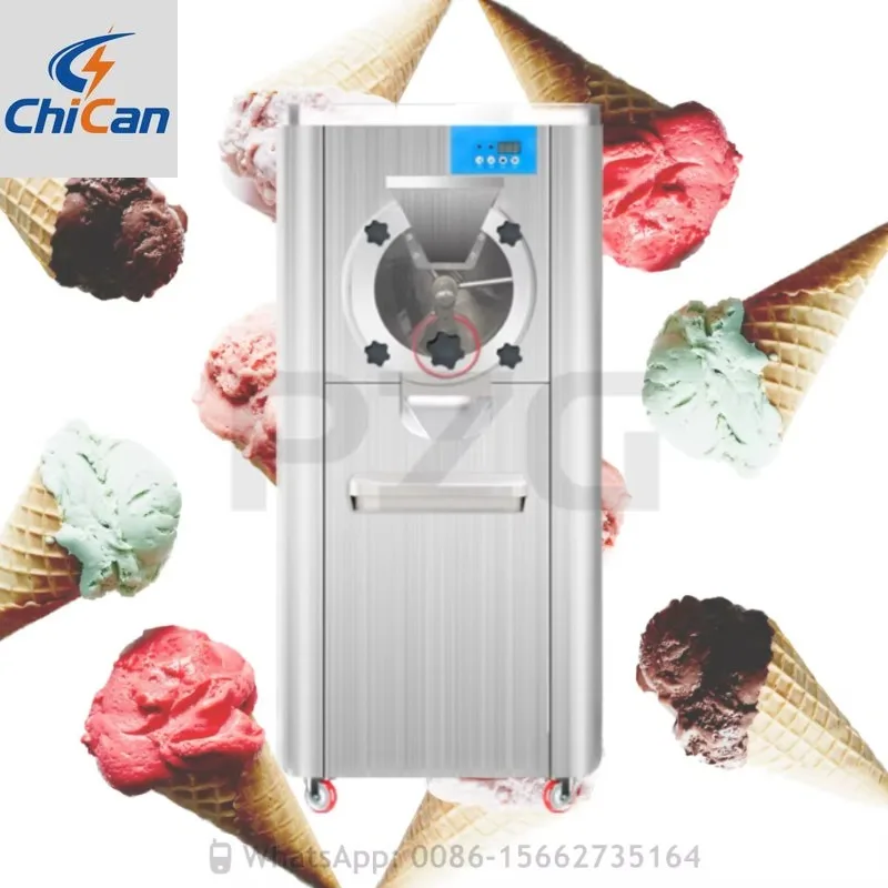 

【Hot】Vertical Commercial Gelato Machine Ice Cream Maker Hard Ice Cream Icecream Making Machine For Sale