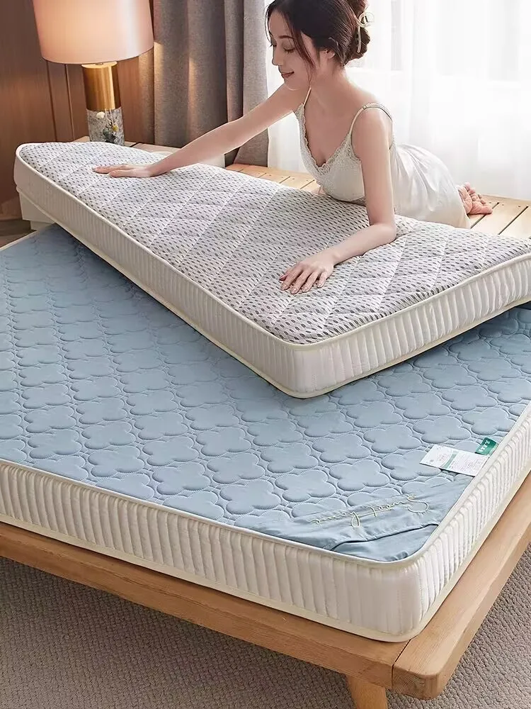 Tatami Mattress Thai Latex Bed Mats Japanese Floor Mat Sleeping Pad Super soft Bedroom Hotel Foldable Sleeping mats Sponge Mats