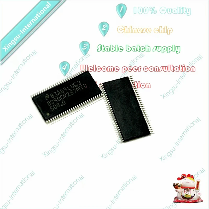 1PCS/Piece DS90CR287MTD/NOPB TSSOP Interface Driver Chip New Original DS90CR287MTDX