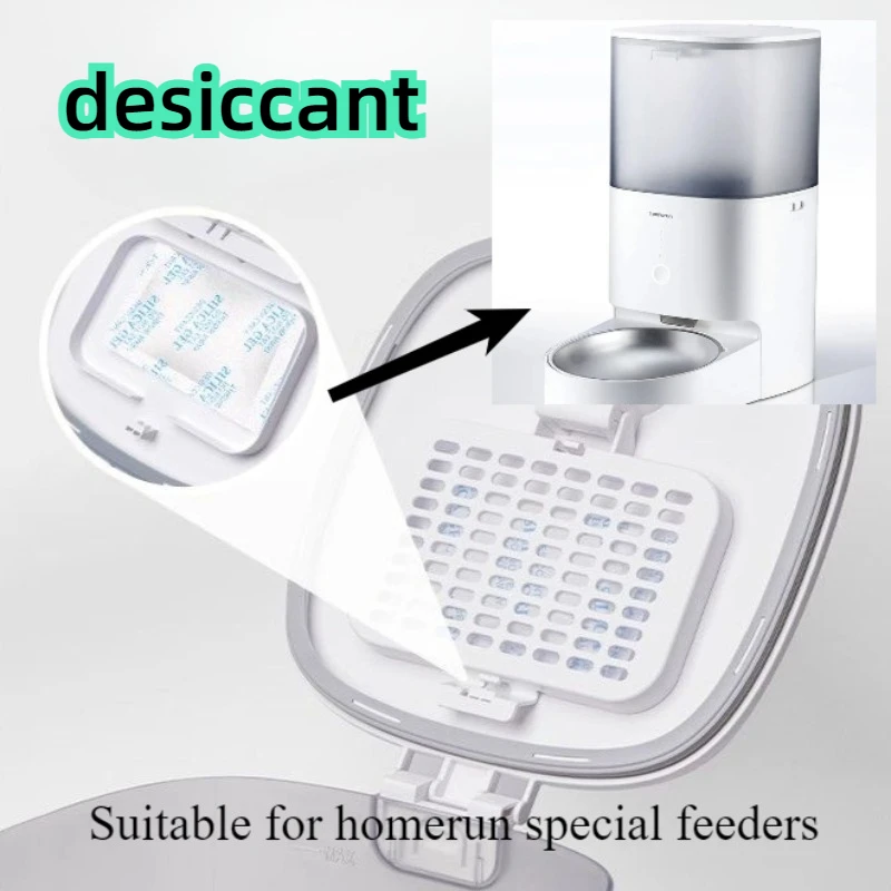 Homerun Special Pet Cat Feeder Desiccant Suitable Smart Automatic Feeders Desiccant Large Dose Keep Cat Food Dry  Pet Products