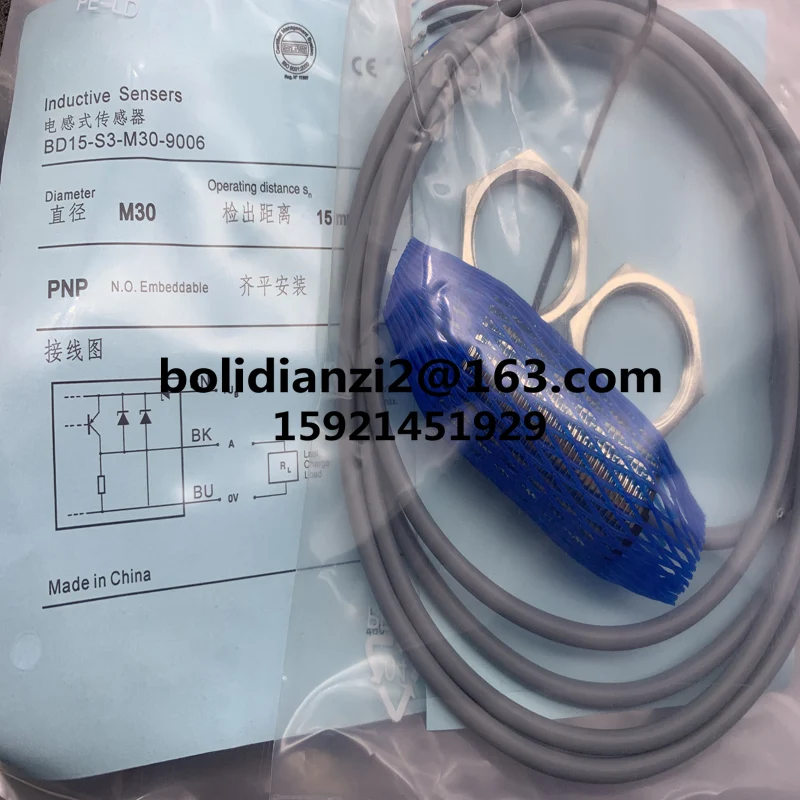 BD15/BD10-S1-M30-9006 S2 BD10-S3-M30-9006  Brand-new genuine proximity switch sensor