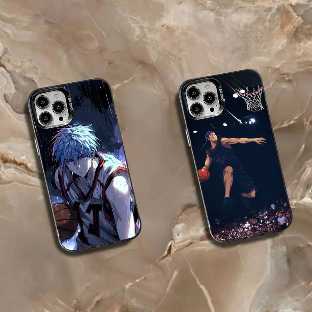 

K-Kuroko's B-Basketball Phone Case For iPhone 16,15,14,13,12,11,Mini,Pro,SE,MAX White Matte Shockproof Cover