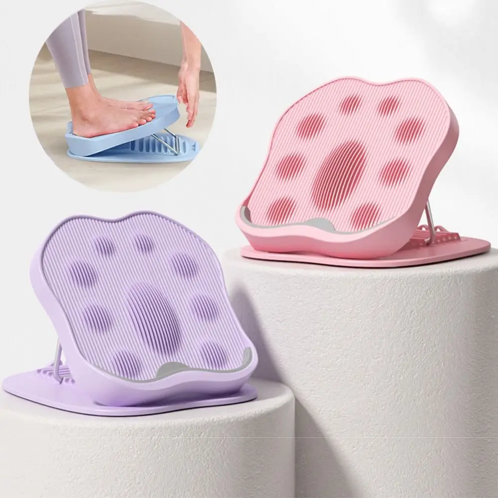 

Adjustable Calf Stretching Board Triangular Structure Non-slip Leg Stretch Equipment Large Load Bearing 9 Levels